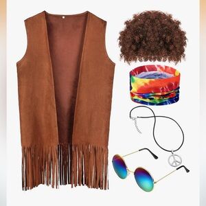 5 piece Hippie Costume